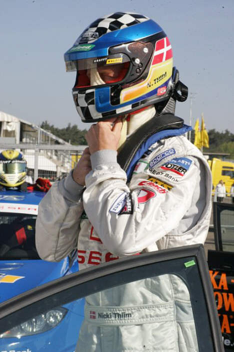 Nicki Thiim - bedst placerede danske kører i SEAT Supercopa klassen 2007.